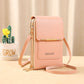 📱Dames messengerbag met touchscreen – Smartphone opladen, antidiefstal & waterbestendig