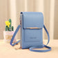 📱Dames messengerbag met touchscreen – Smartphone opladen, antidiefstal & waterbestendig