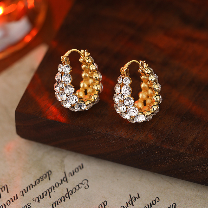 ✨Stijlvolle strass oorbellen