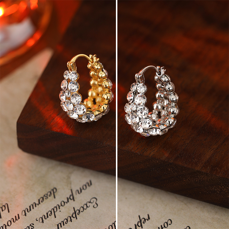 ✨Stijlvolle strass oorbellen