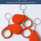 Mini opvouwbaar vergrootglas sleutelhanger