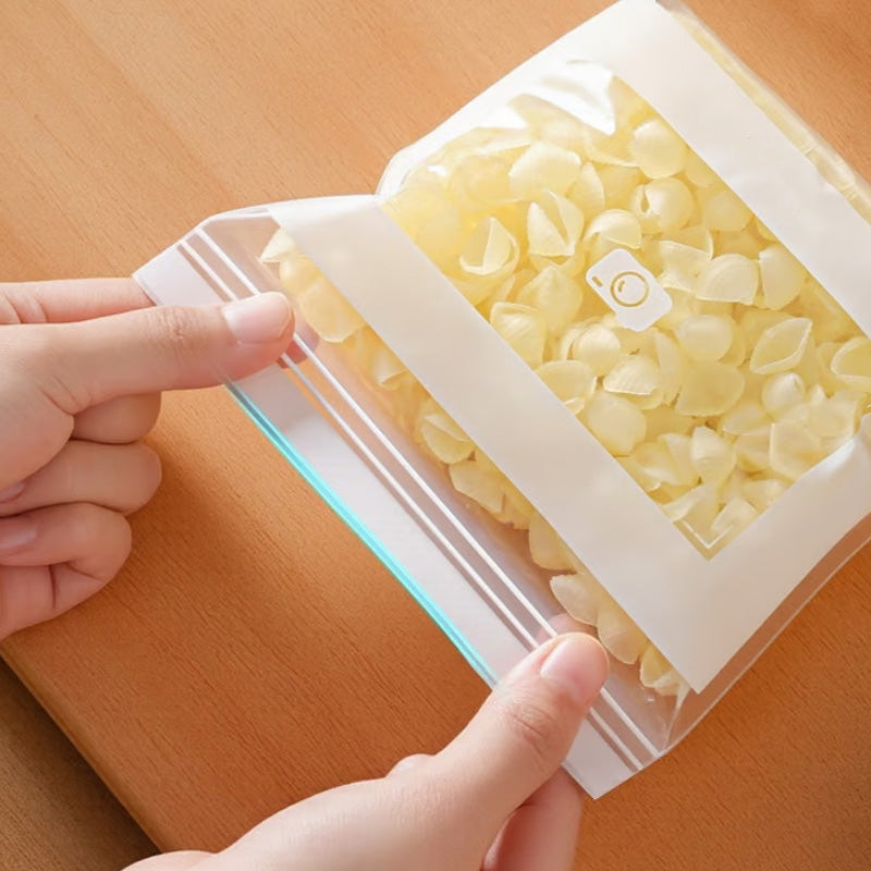🥬❄️ NU 50 % KORTING! ✨ Voedselbewaarzakjes in verschillende vormen – lange zakjes voor groenten en verschillende maten voor slimmere bewaring in de koelkast 🥗