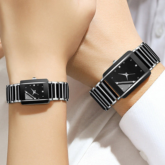 Mode Casual Veelzijdig Vierkant Horloge