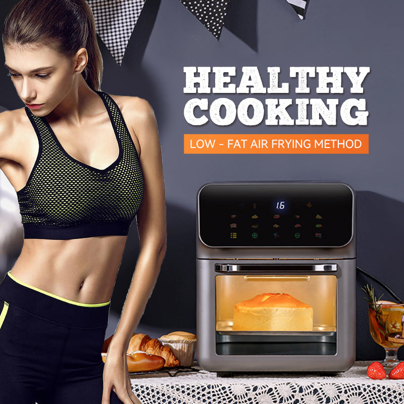 🍳🍗Multifunctionele Airfryer met kijkvenster en touchscreen | Gratis verzending✈️