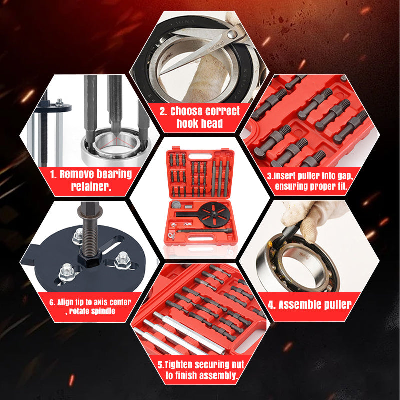 Interne Lager Demontage Trekkerset