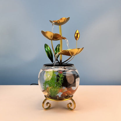 Luxe Lotusvissenkom Ornament met Creatief Ontwerp