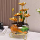Luxe Lotusvissenkom Ornament met Creatief Ontwerp