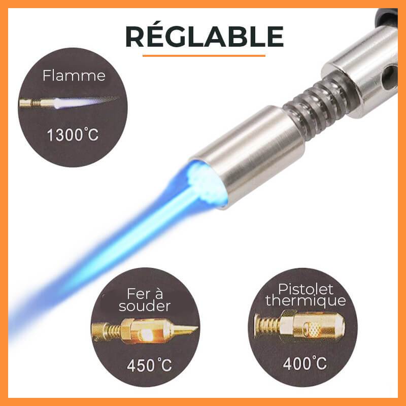 4-in-1 Draadloze Gas Soldeerbout – Draagbare Soldeer Set met Butaan