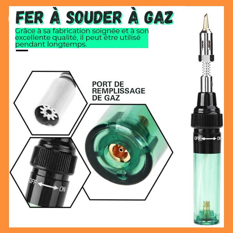 4-in-1 Draadloze Gas Soldeerbout – Draagbare Soldeer Set met Butaan