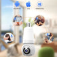 Slimme wifi-beveiligingscamera met licht