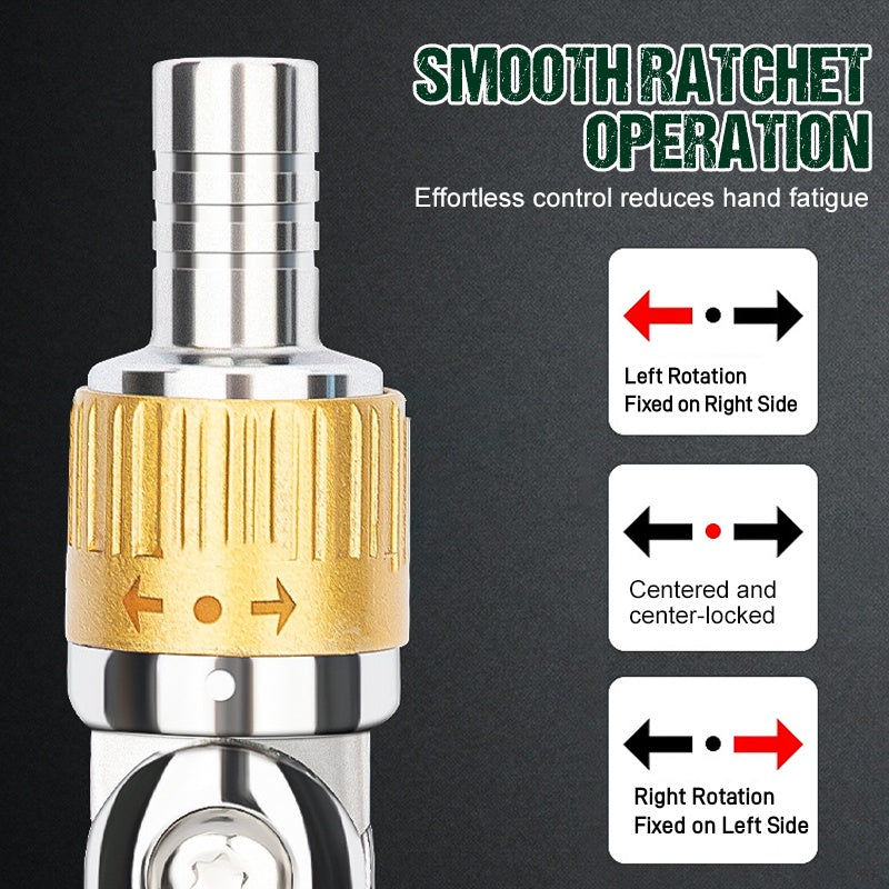 14-in-1 Adjustable Ratchet Screwdriver