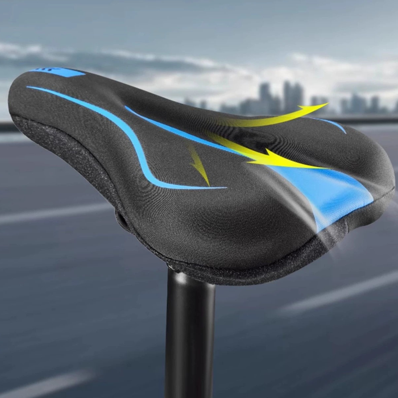 🚴‍♂️🪑 Zeer flexibele siliconen zadelbeschermer 🔄💺