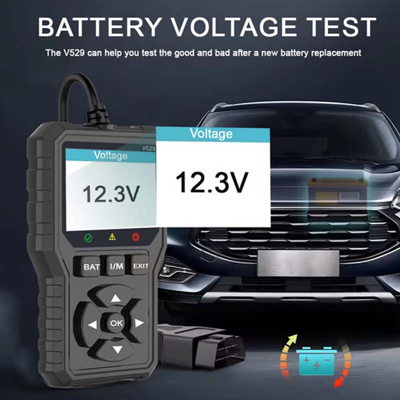 🔥Geavanceerd OBD2-diagnoseapparaat, professionele uitlezer voor motorfoutcodes, ondersteunt resetfuncties en realtime gegevensbewaking.