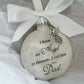 🎅Christmas Ornaments Feather Ball👼Angel In Heaven Memorial Ornament