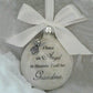 🎅Christmas Ornaments Feather Ball👼Angel In Heaven Memorial Ornament