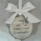 🎅Christmas Ornaments Feather Ball👼Angel In Heaven Memorial Ornament