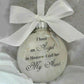 🎅Christmas Ornaments Feather Ball👼Angel In Heaven Memorial Ornament