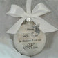 🎅Christmas Ornaments Feather Ball👼Angel In Heaven Memorial Ornament