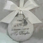 🎅Christmas Ornaments Feather Ball👼Angel In Heaven Memorial Ornament