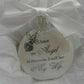 🎅Christmas Ornaments Feather Ball👼Angel In Heaven Memorial Ornament