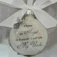 🎅Christmas Ornaments Feather Ball👼Angel In Heaven Memorial Ornament