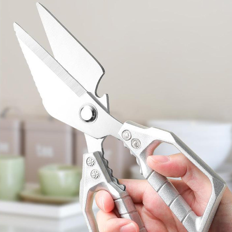✂️ De enige keukenschaar die je nodig hebt – Snijdt kip, kruiden, verpakkingen én noten!