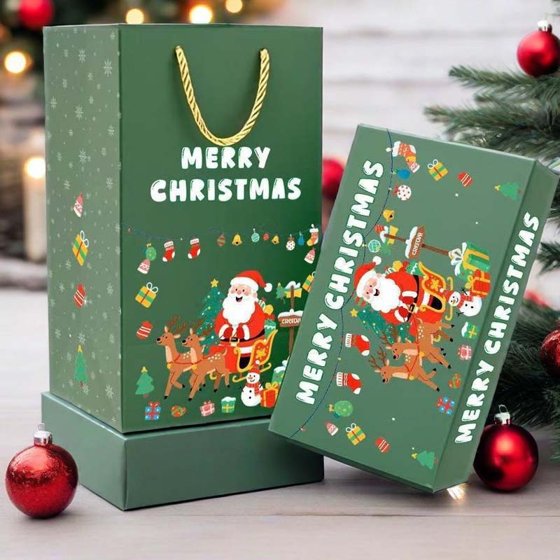 🎅Unieke opvouwbare en veerkrachtige kerstcadeaudoos🎄