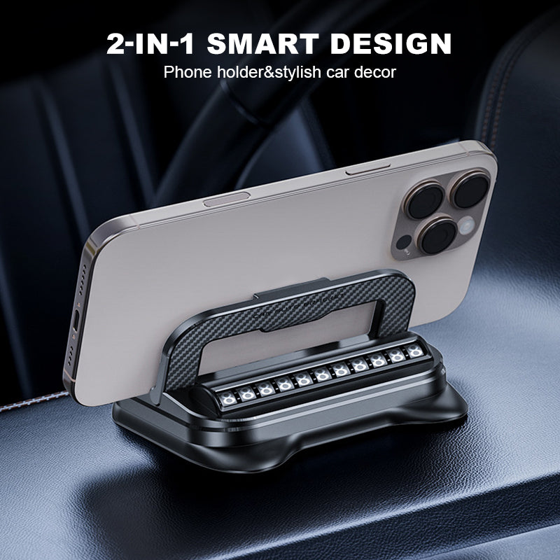 ✨ 360° Draaibare Opvouwbare Telefoonhouder – Universeel Ontwerp, Antislip Onderkant, Geschikt voor Bureau, Auto en Reizen 🚗💻