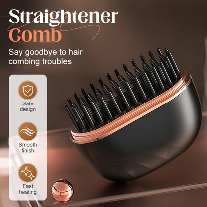 🔥 LAATSTE DAG VAN DE ACTIE - 50% KORTING 🔥 Mini Draadloze Haarstijltangkam