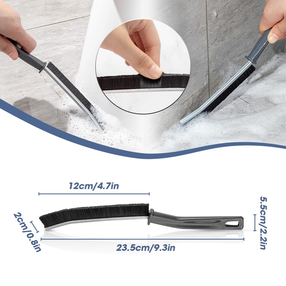 🧹🏠 Spleetborstel met Harde Borstel – Multifunctioneel voor Gronden, Hoeken & Keuken + Duurzaam & Veilig voor Alle Oppervlakken!
