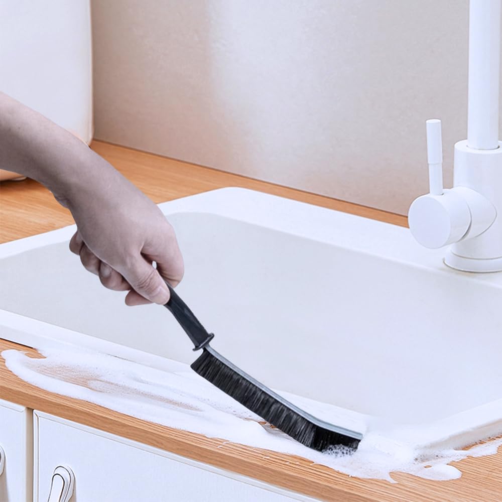 🧹🏠 Spleetborstel met Harde Borstel – Multifunctioneel voor Gronden, Hoeken & Keuken + Duurzaam & Veilig voor Alle Oppervlakken!