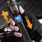 Krachtige Zoombare LED Zaklamp 7500 Lumen - Waterdicht IPX7 | USB-C Oplaadbaar + Powerbank | 50% Korting