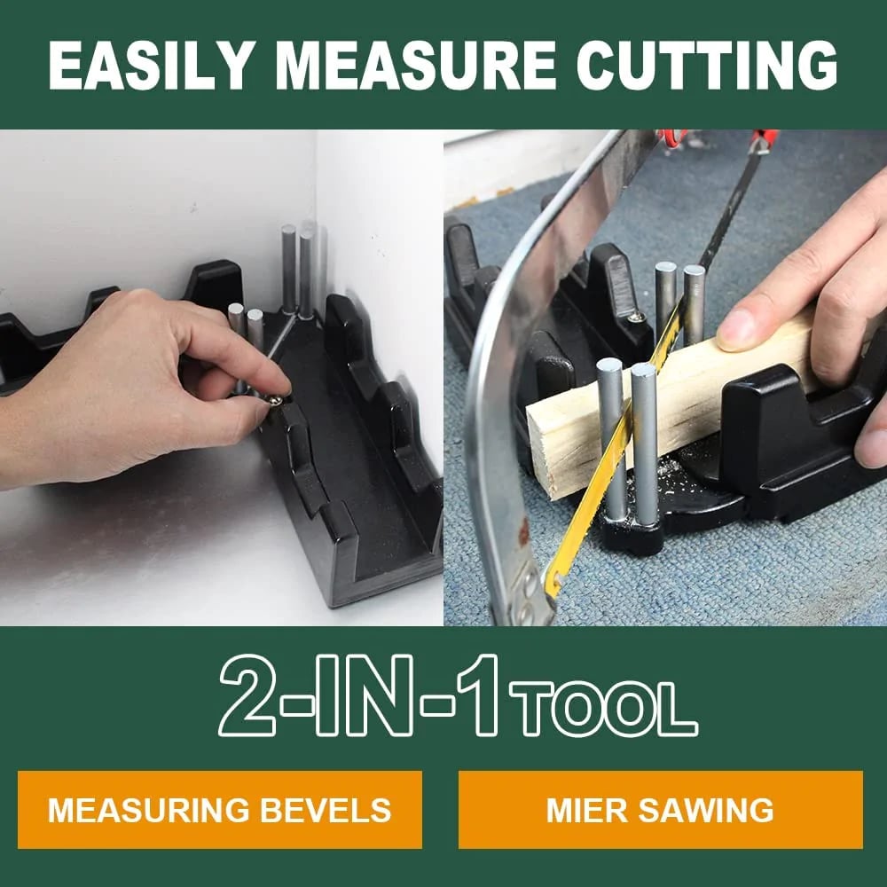 2-in-1 Meet- en verstekzaag gereedschap