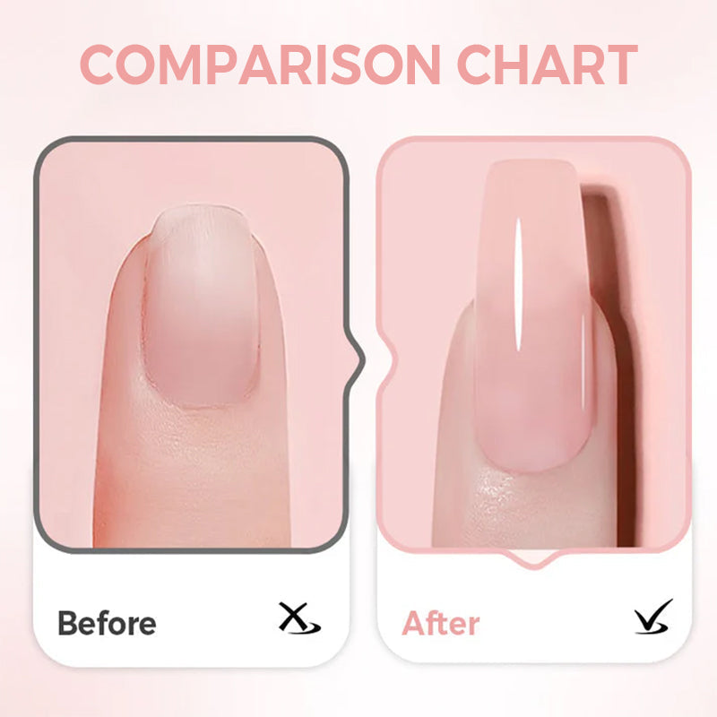 3-in-1 zelfnivellerende nagelverstevigende gel