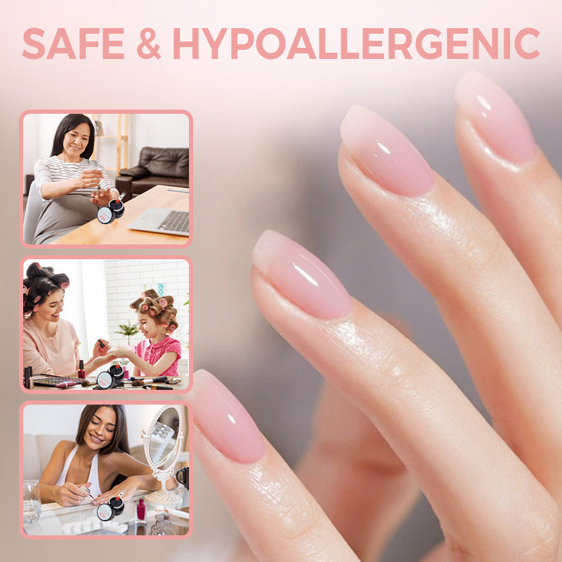 3-in-1 zelfnivellerende nagelverstevigende gel