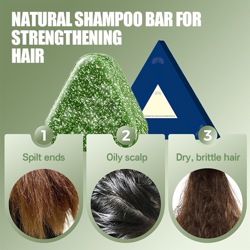 ⏳Beperkte tijd 50% korting⏰Natuurlijke shampoo bar voor het versterken van haar