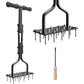 Aerator Lawn Tool, Automatic Dirt and Leaf Clean Design