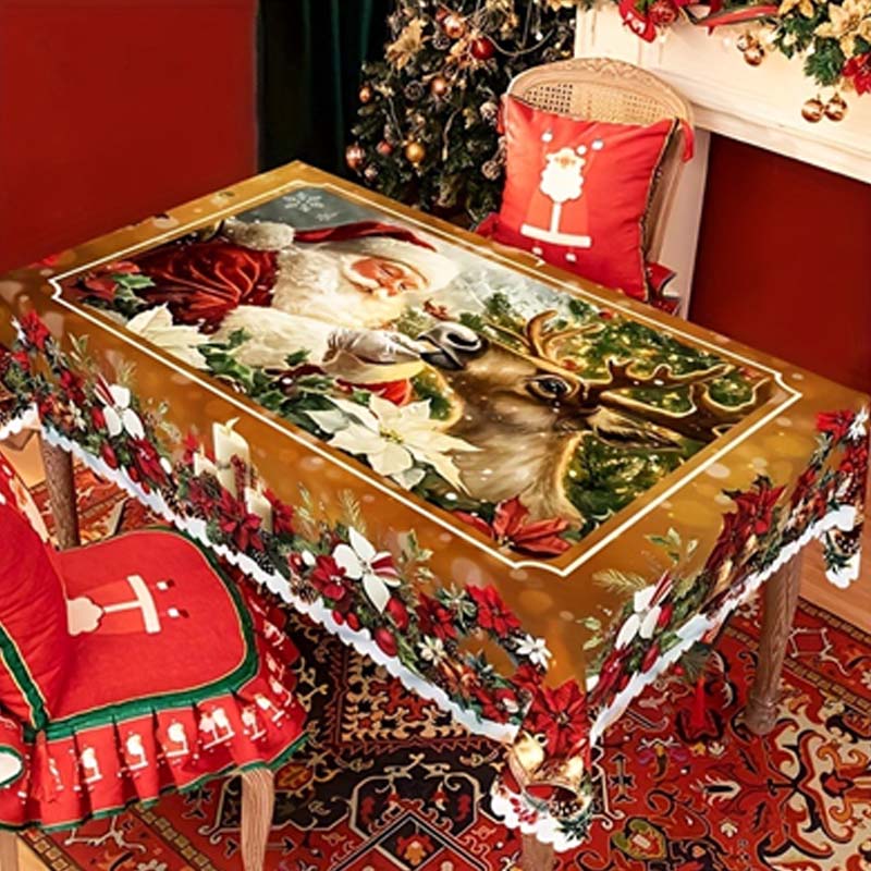 Kersttafelkleed voor Decoratie