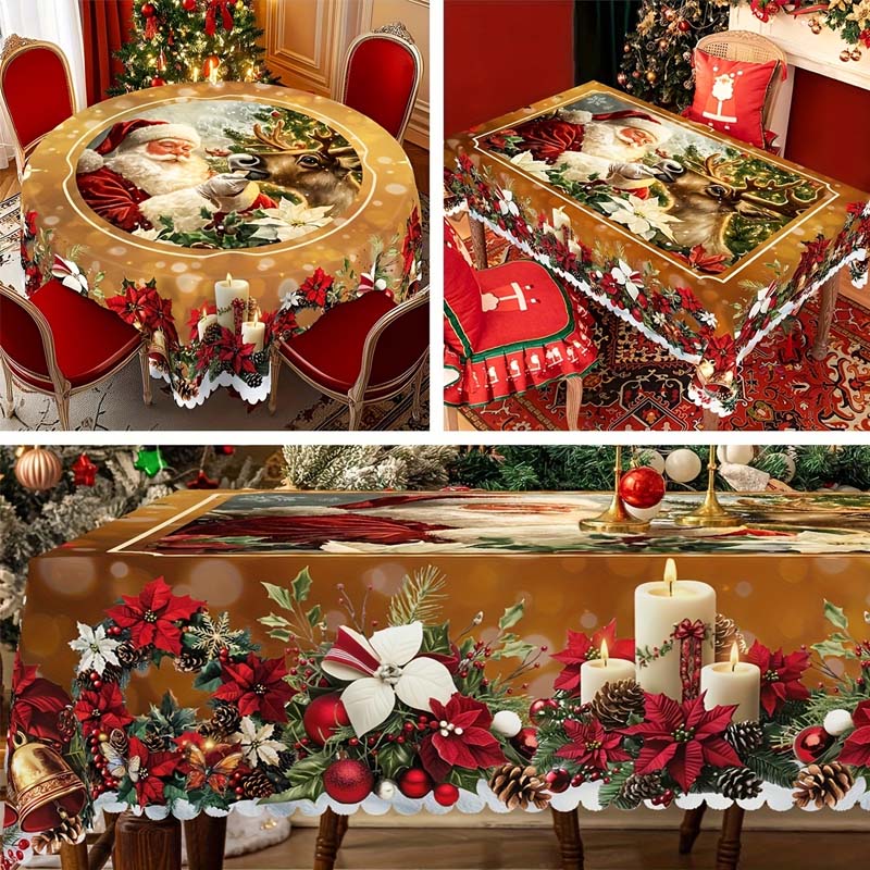 Kersttafelkleed voor Decoratie