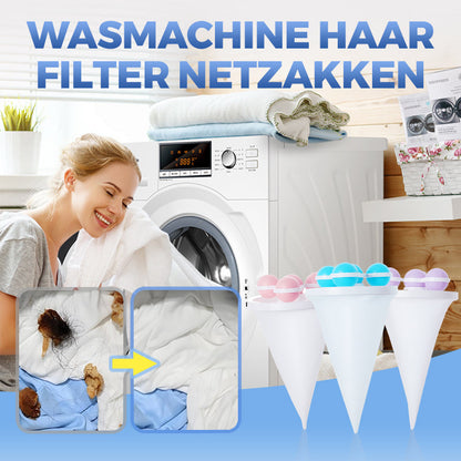 Wasmachine Haar Filter Netzakken
