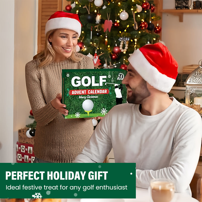 🎄24-delige Kerst-Golf-Adventskalender⛳️Elke Dag een Golfverrassing, Verbeter uw Spel & Duurzame Kwaliteit!