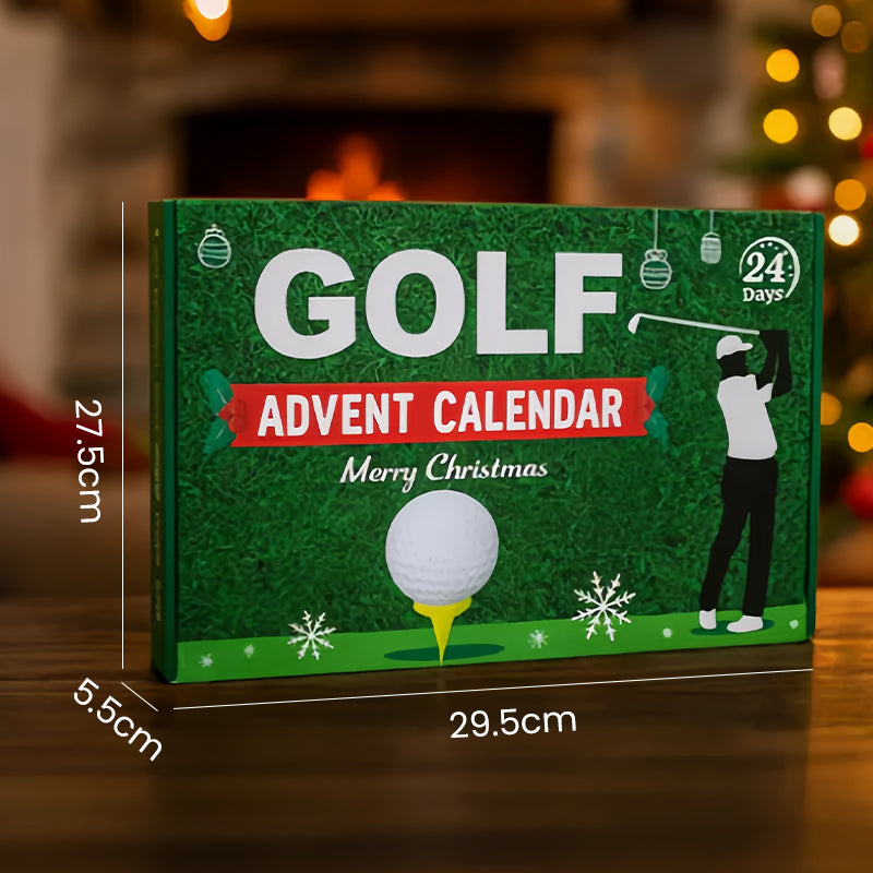🎄24-delige Kerst-Golf-Adventskalender⛳️Elke Dag een Golfverrassing, Verbeter uw Spel & Duurzame Kwaliteit!