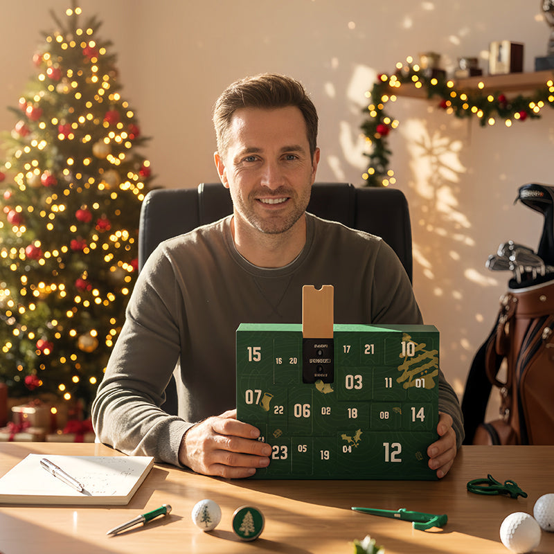 🎄24-delige Kerst-Golf-Adventskalender⛳️Elke Dag een Golfverrassing, Verbeter uw Spel & Duurzame Kwaliteit!