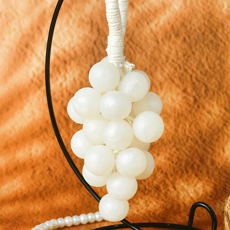 🧴Handgemaakte Parel Druiventroszeep🍇Uniek Druivenontwerp, Plantaardig & Stralend Schone Huid!✨