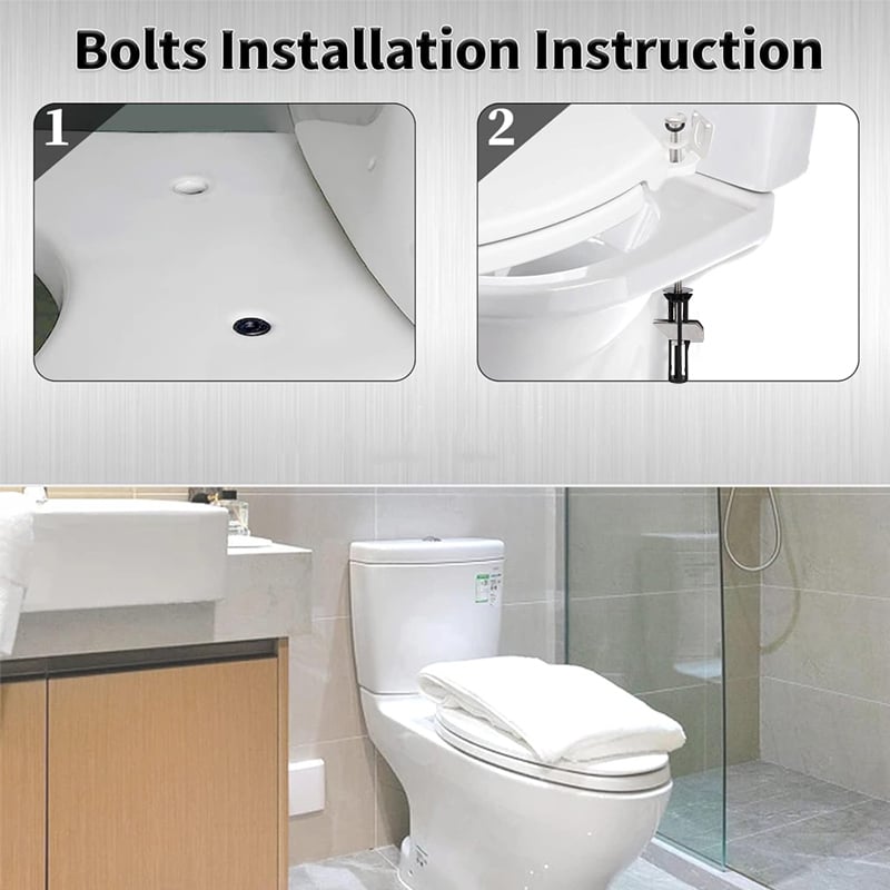 Zware Toiletbril Bevestigingsbouten Kit