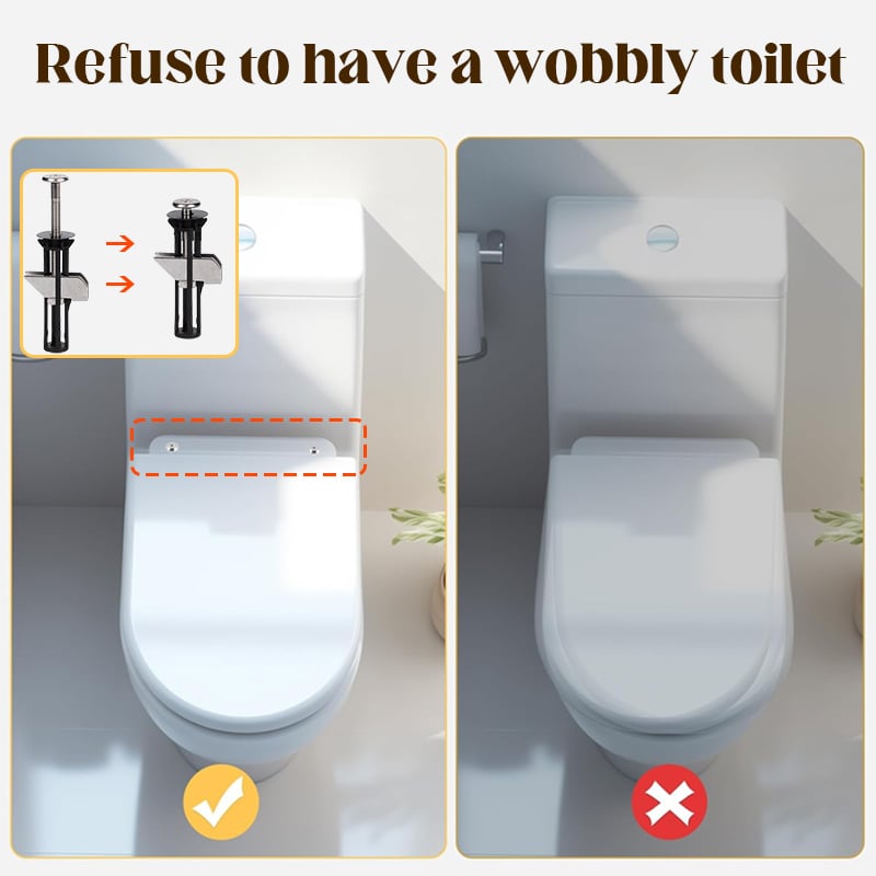 Zware Toiletbril Bevestigingsbouten Kit