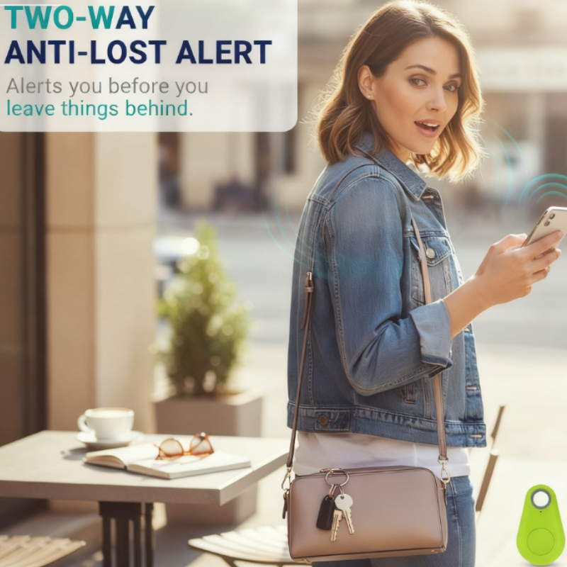 Anti-verlies Bluetooth-tracker voor sleutels en huisdieren