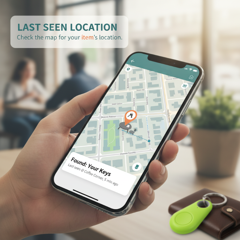 Anti-verlies Bluetooth-tracker voor sleutels en huisdieren
