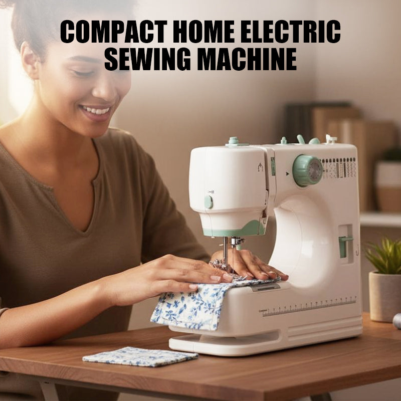 🎅ALLEEN VANDAAG - 50% KORTING!!🎄Meer dan 30.000 verkocht! 🎁Compacte elektrische naaimachine voor thuis