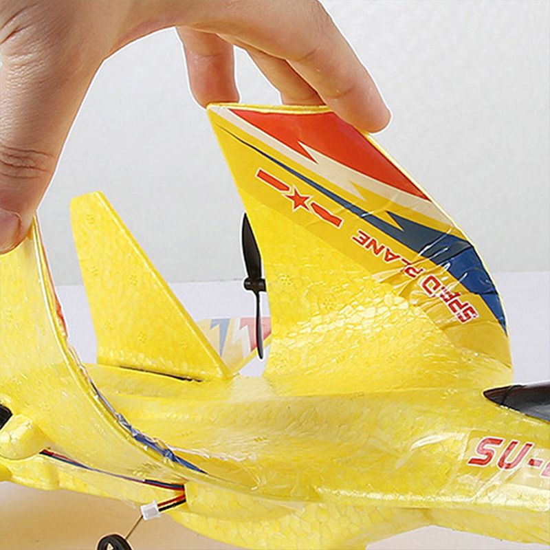 🔥50% korting!✈️RC Zweefvliegtuig met Gyroscoop – EPP duurzaam, LED-verlichting & 328m bereik!🌟🔋